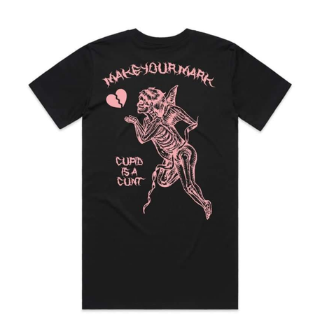 Cupid Tall Tee - Pink Print